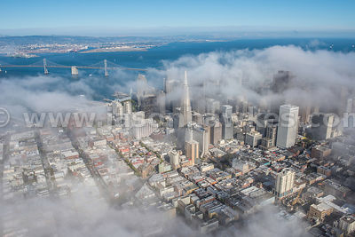 San Francisco, California, aerial view,