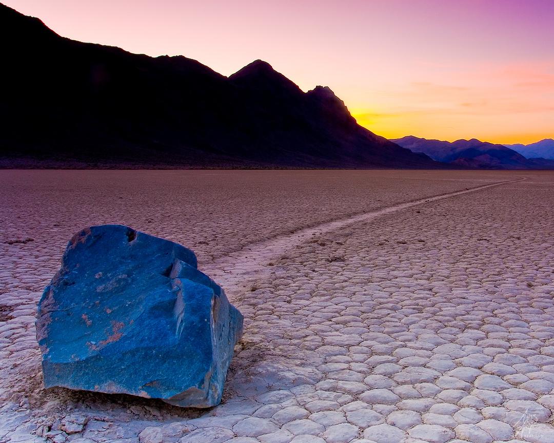 Moving Rocks at the Racetrack