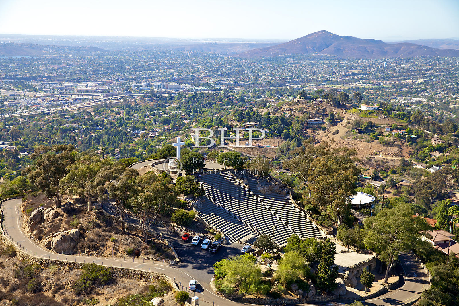 Brent Haywood Photography Mount Helix Aerial Photo
