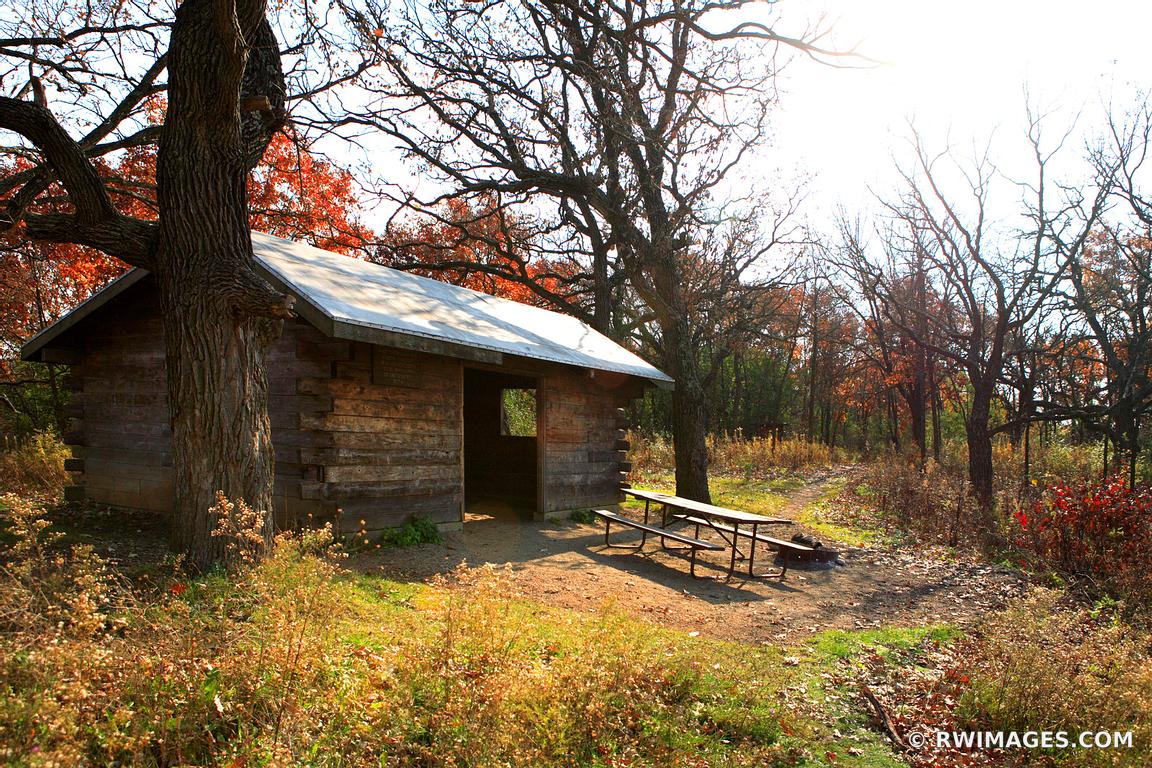 Framed Photo Print of KETTLE MORAINE FOREST WISCONSIN Print Picture
