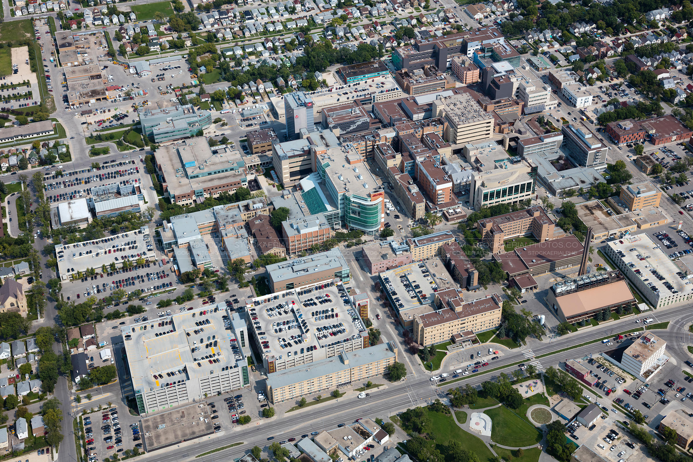Aerial Photo Health Sciences Centre