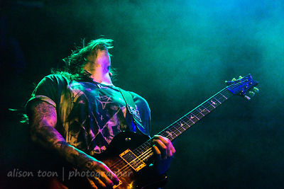 Dan Oke, guitar, The Fallen State
