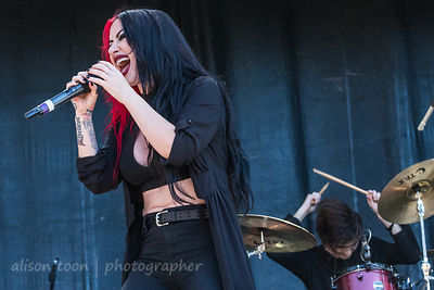 Ash Costello, vocals, New Years Day