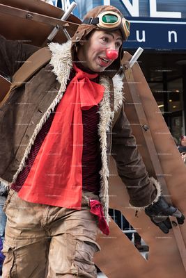 Celebration of Santa Parade In Montreal