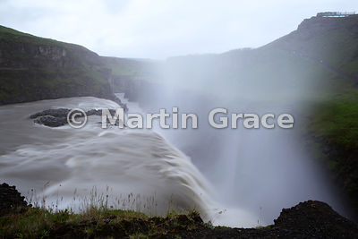 Gulfoss ('Golden Falls') on the River Hvita, south-west Iceland