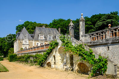 France, Vallée de la Loire, Château de Valmer//France, Loire Valley, Valmer castle