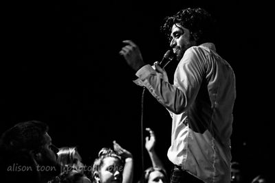 Octavio Genera, vocals, The Soft White Sixties at the Assembly, Sacramento