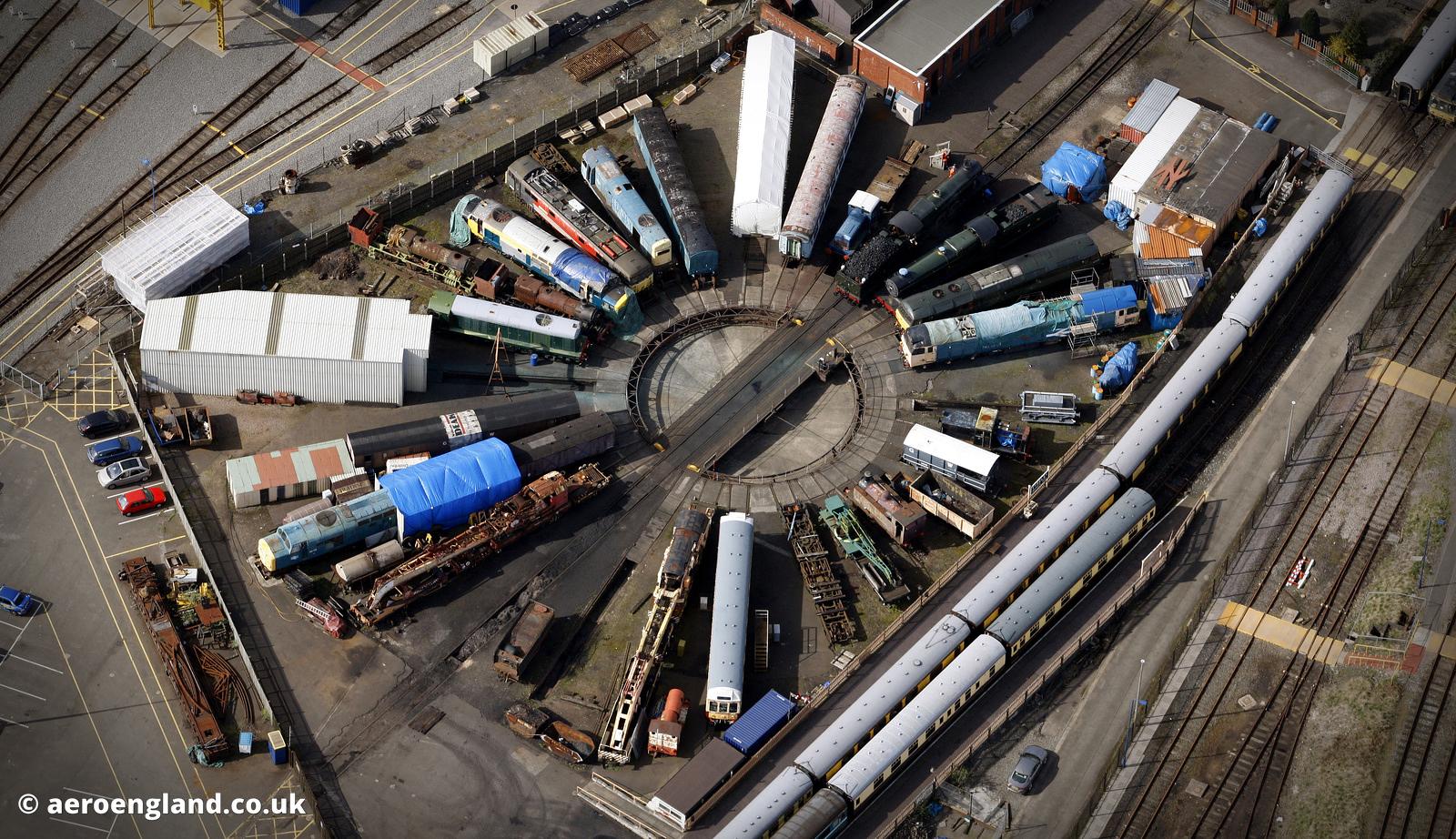aeroengland aerial photograph of the Tyseley Works