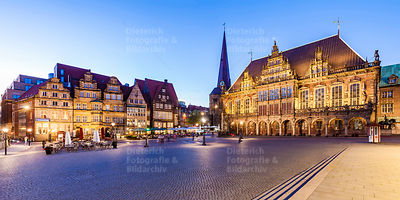 Kaufmannshäuser, Rathaus, Der Roland, Marktplatz, Bremen