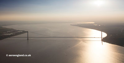Humber Bridge aerial photograph