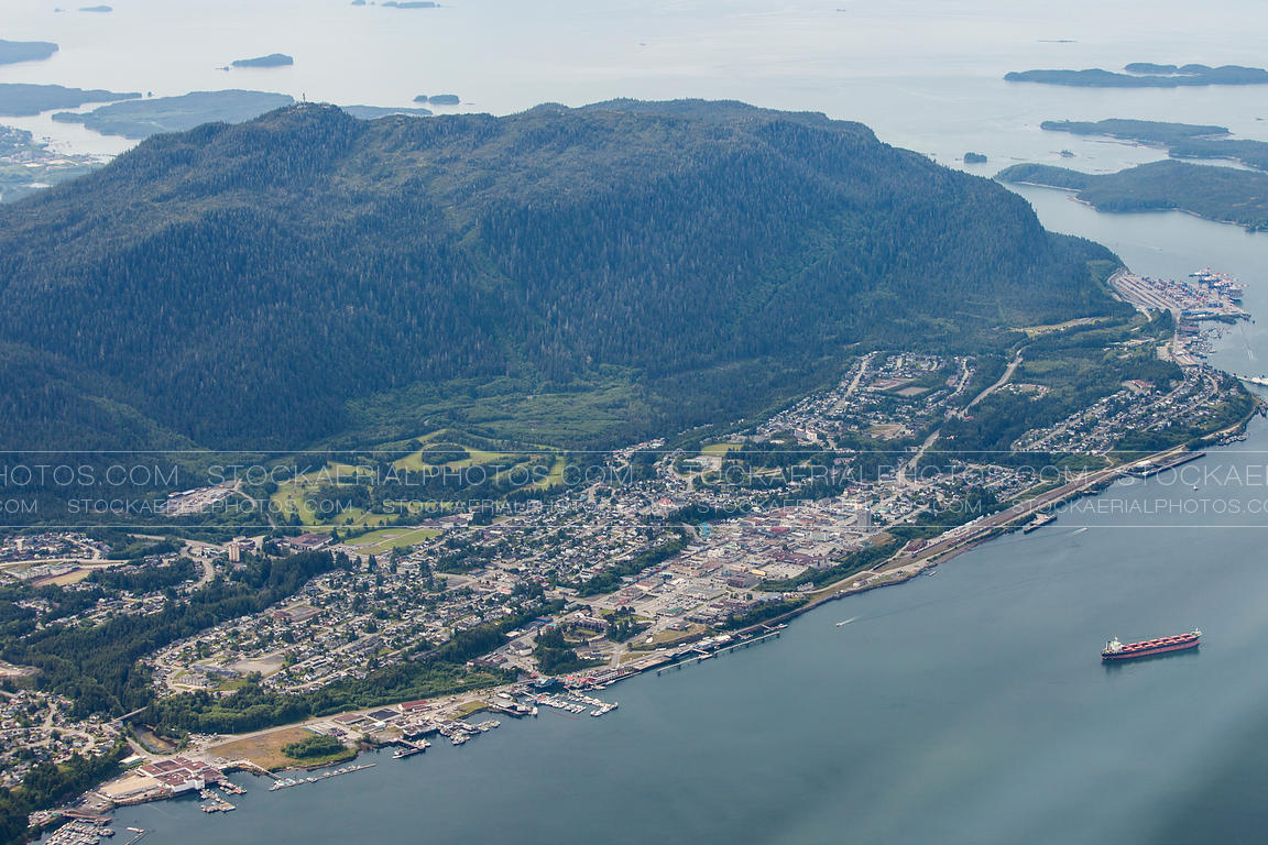 Aerial Photo Prince Rupert