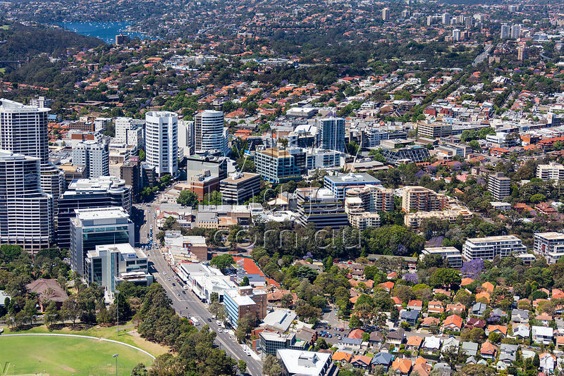 Sydney Aerial Photography St Leonards