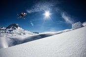 Backcountry kicker with Flo Bastien