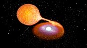 White Dwarf Star with Accretion Disk