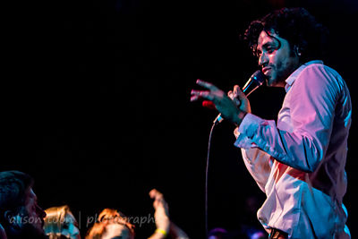 Octavio Genera, vocals, The Soft White Sixties at the Assembly, Sacramento