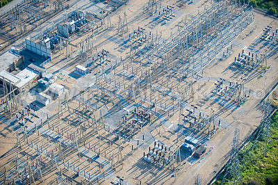 Aerial view of Tilbury Power Station, Kent