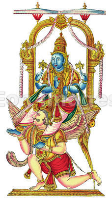 Hindu god Vishnu