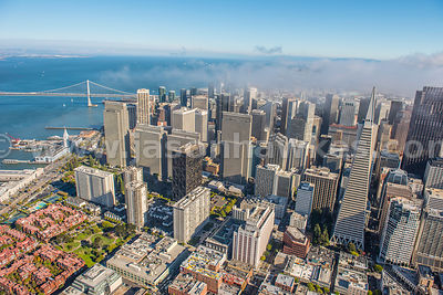 San Francisco, California, aerial view,