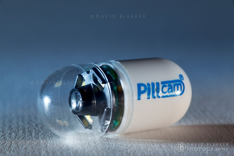 " Pillcam miniature medical camera " © David Bleeker Photography