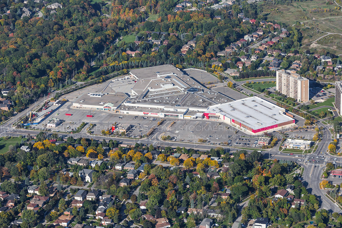 Aerial Photo Sheridan Centre, Mississauga