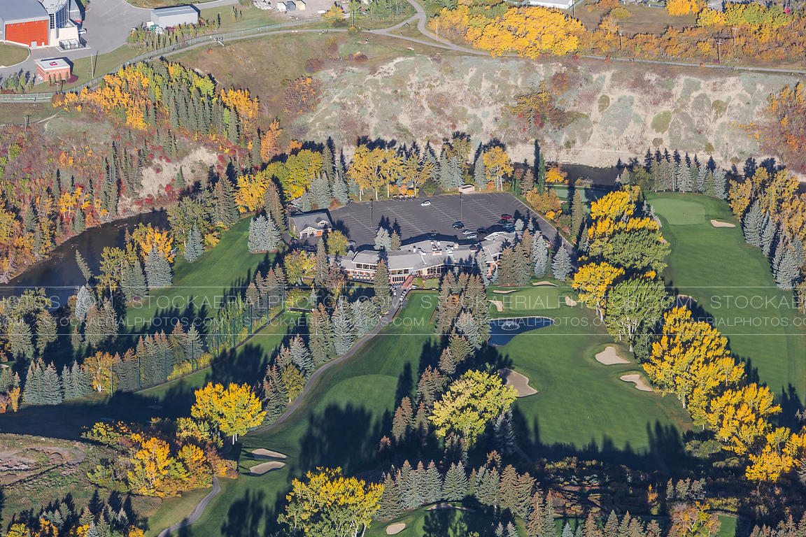 Aerial Photo Calgary Golf and Country Club