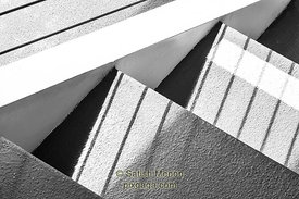 Light Pattern on Staircase