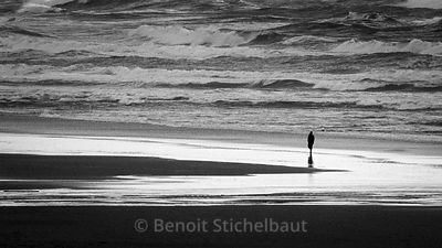 France, Finistère (29), Mer d'Iroise, parc naturel régional d'Armorique, Presqu'île de Crozon, Crozon, Plage de la Palue