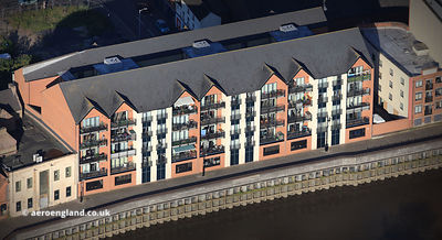 Granary Wharf, Gainsborough aerial photograph