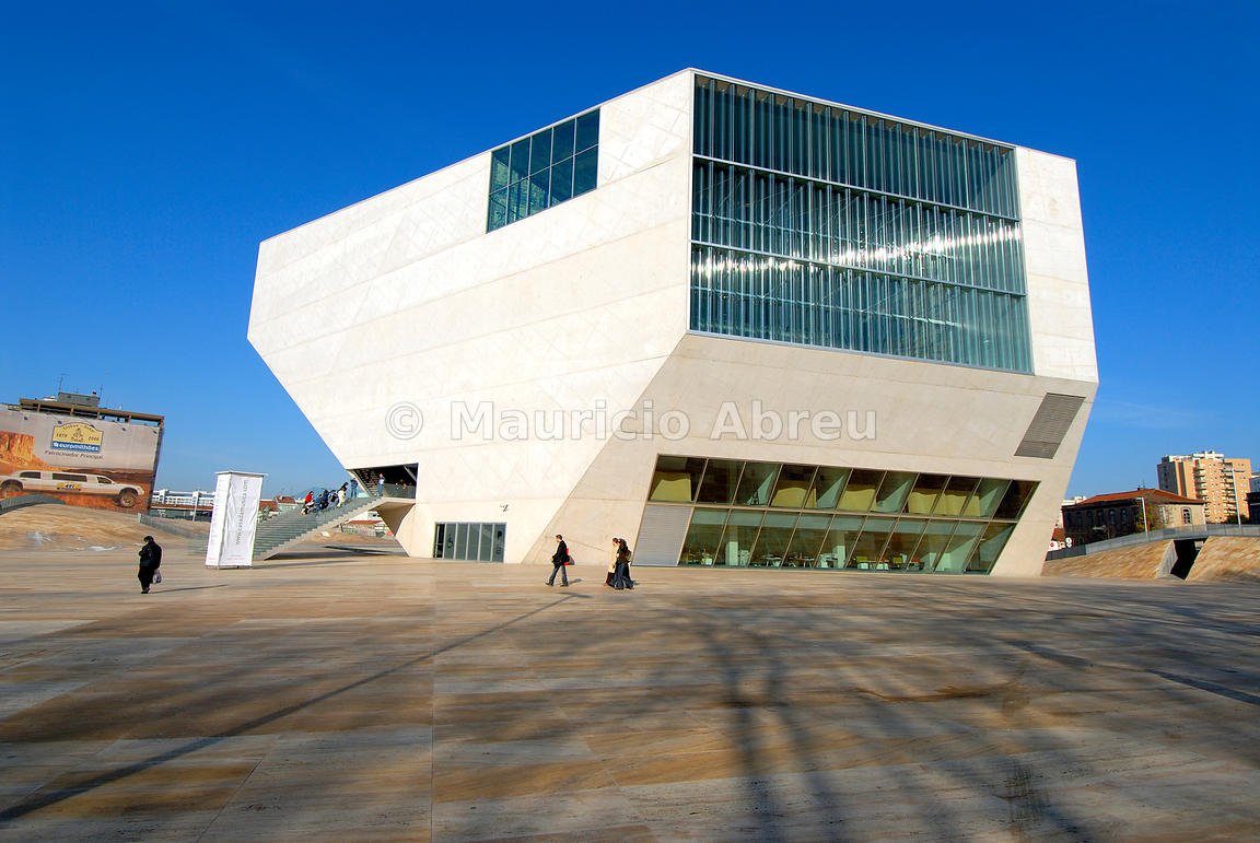Images of Portugal Casa da Música (Music House) in Oporto (Porto). A