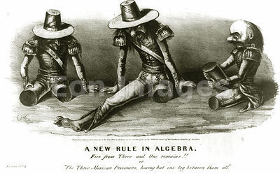 Prisoners after amputations from injuries in Mexican-American War