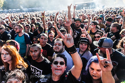 People having fun at Aftershock