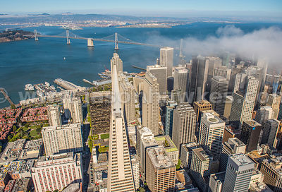 San Francisco, California, aerial view,