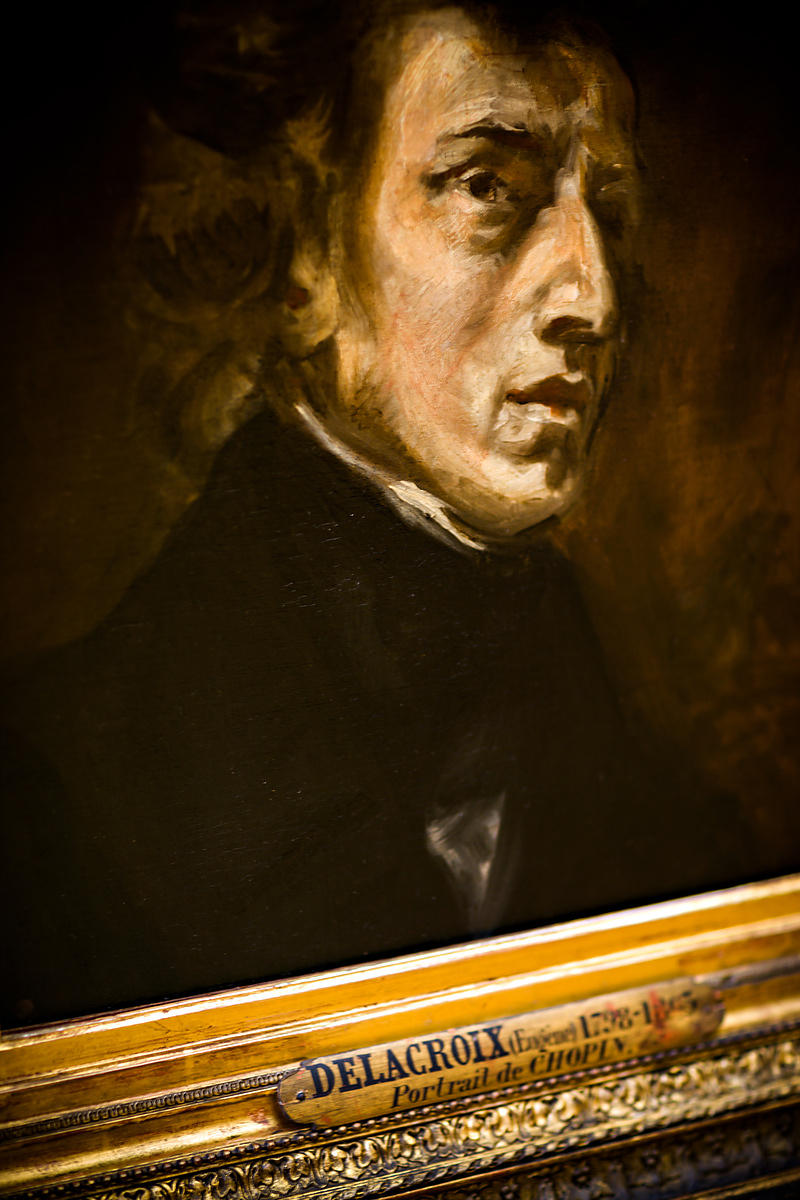 Photothèque Arnaud Frich Portrait du pianiste Frédéric Chopin par