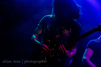 Dan Oke, guitar, The Fallen State
