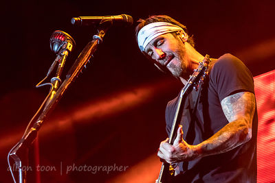 Sully Erna, vocals and guitar, Godsmack