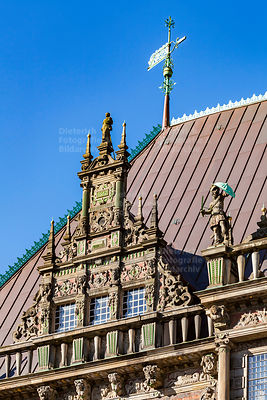 Fassade, Rathaus, Marktplatz, Bremen