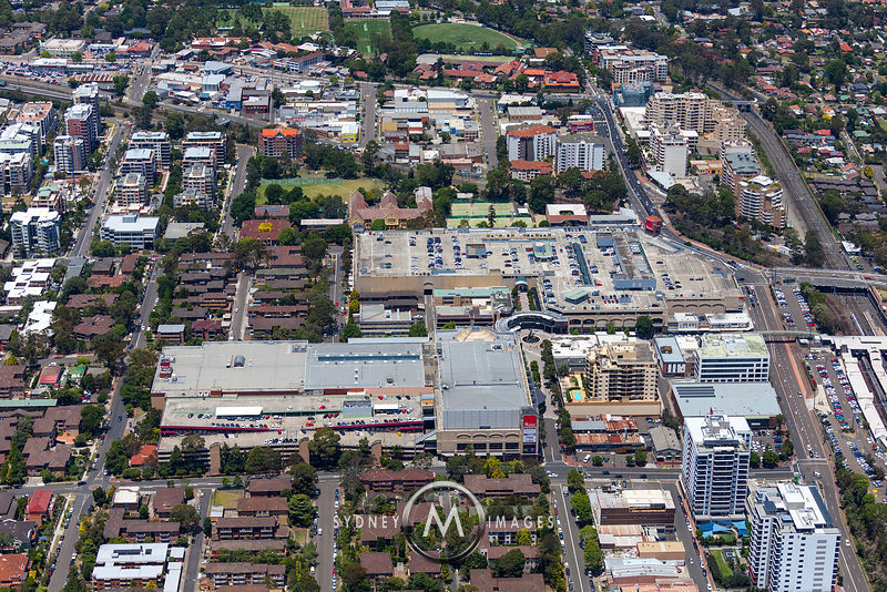 Sydney Aerial Photography Hornsby
