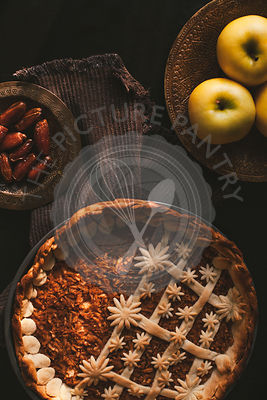 Homemade Apple Cake With Cinnamon