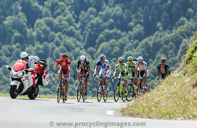 The Breakaway on Col D'Aspin - Tour de France 2015