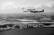 White Cliffs Spitfires black and white version