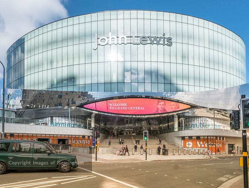 Images of Birmingham Photo Library John Lewis store at Grand Central