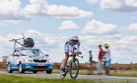 The Cyclist Mathieu Ladagnous - Tour de France 2012