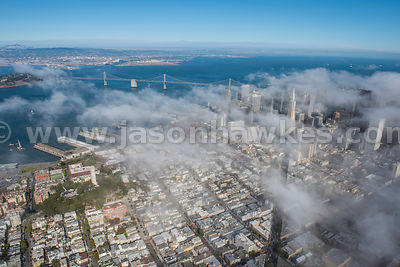 San Francisco, California, aerial view,