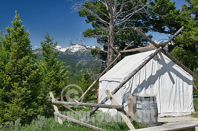 Wrangler Tent with a View