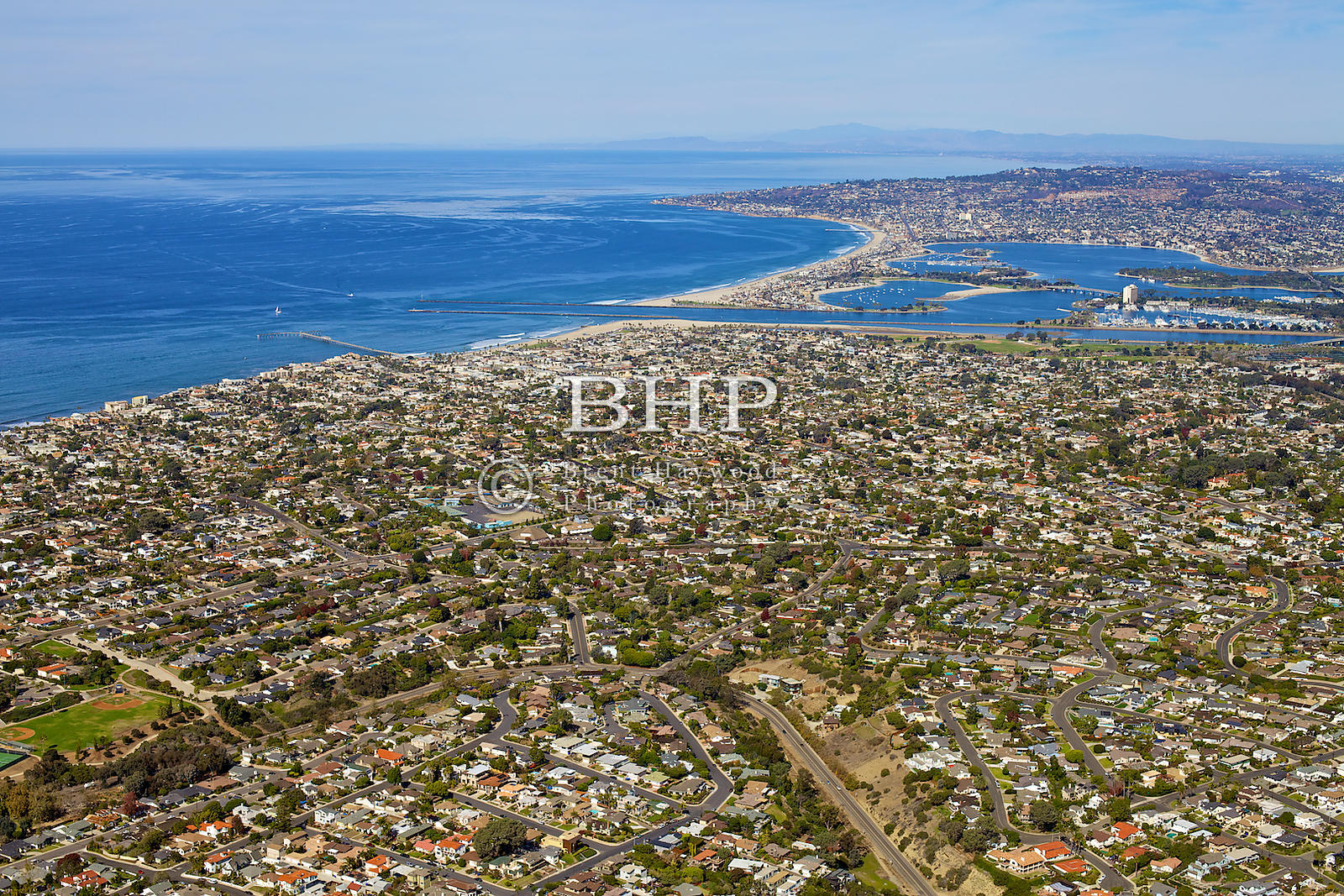 Brent Haywood Photography Point Loma Aerial Photo