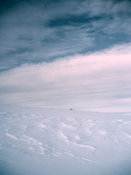 Ripples in snow