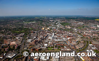 Wolverhampton aerial photograph