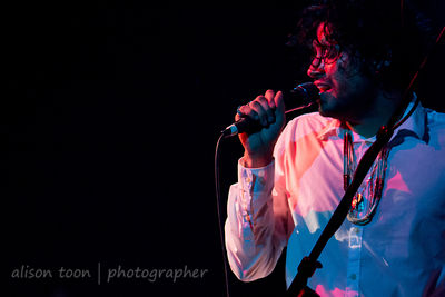 Octavio Genera, vocals, The Soft White Sixties at the Assembly, Sacramento