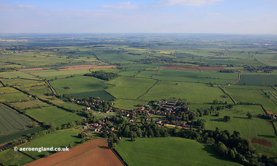 Goadby Marwood, Leicestershire aerial photograph
