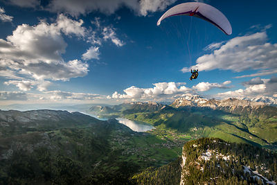 Flying above le Charbon with Jim Nougarolles